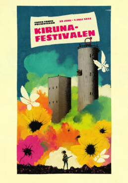 Affischen för Kirunafestivalen 2023